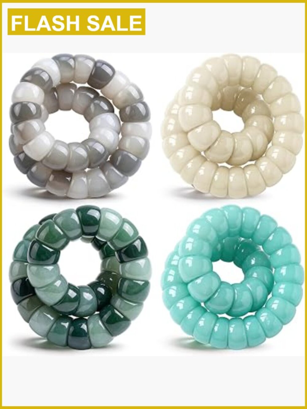 Bodhi Seed Fidget Bracelets Stress Relief Healing Stretch Beads for Women Men